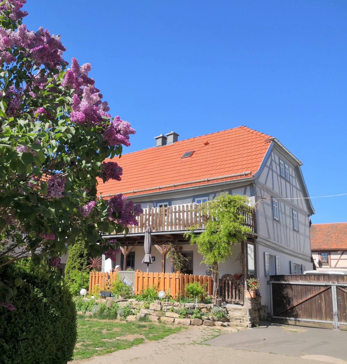 Der Reichartshof in Hausen v.d.Rhön Ferienhaus am Eisgraben